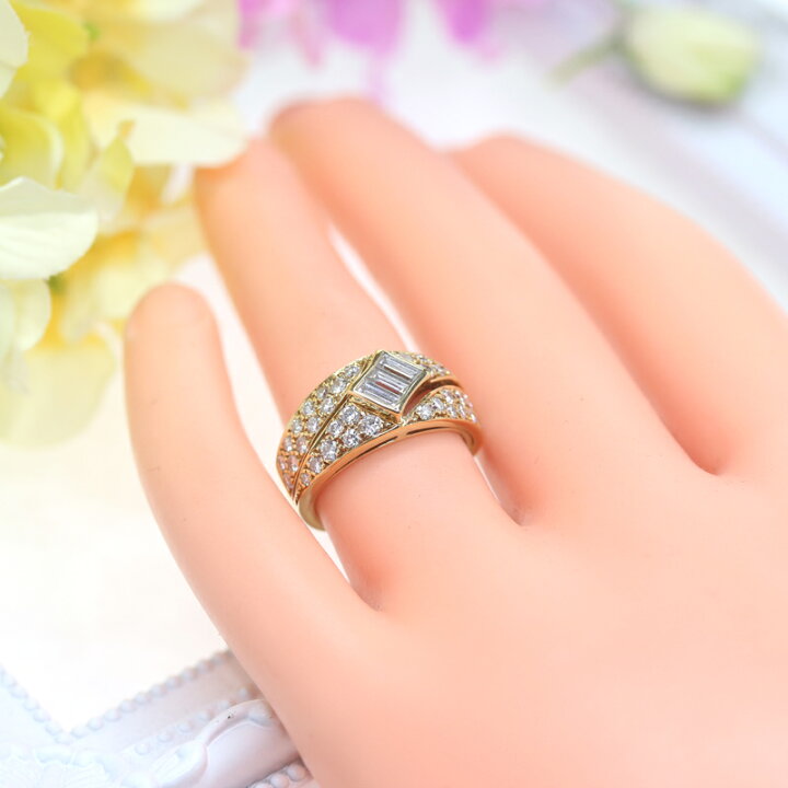 楽天市場】【BOUCHERON】ブシュロン ダイヤモンド リング 8.5号 K18YG  