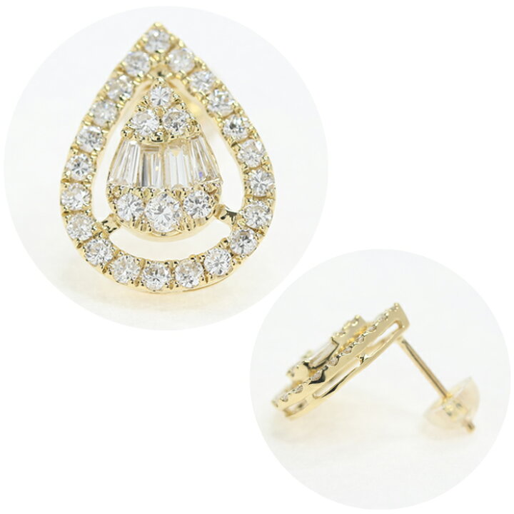 楽天市場】ダイヤモンド 0.4ct/0.4ct ティアドロップ しずく型 