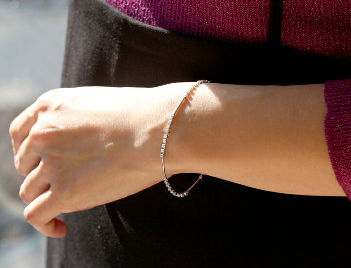 楽天市場】ダイヤモンド 1.22ct テニスブレスレット ダイヤモンド  