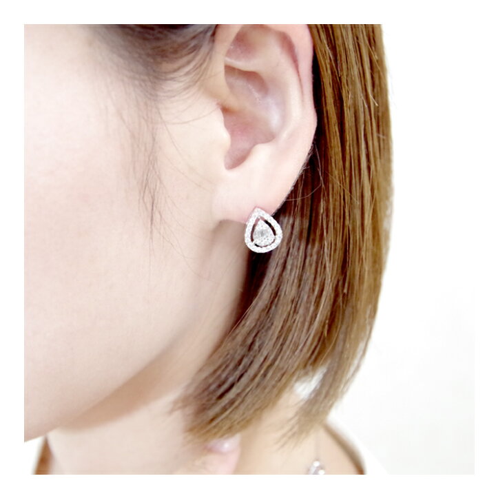楽天市場】ダイヤモンド 0.4ct/0.4ct ティアドロップ しずく型 