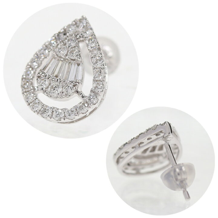 楽天市場】ダイヤモンド 0.4ct/0.4ct ティアドロップ しずく型 