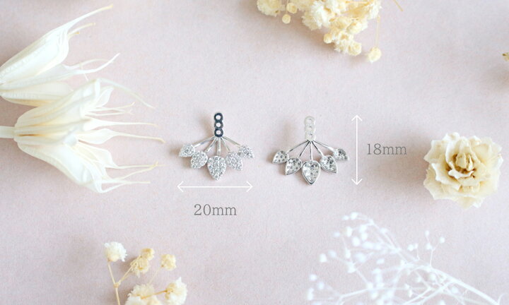 楽天市場】ダイヤモンド 計1.1ct ピアス K18WG ホワイトゴールド 18金 