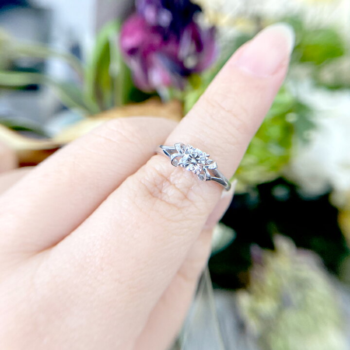 楽天市場】【MIKIMOTO】ミキモト ダイヤモンド 0.3ct ソリティアリング  