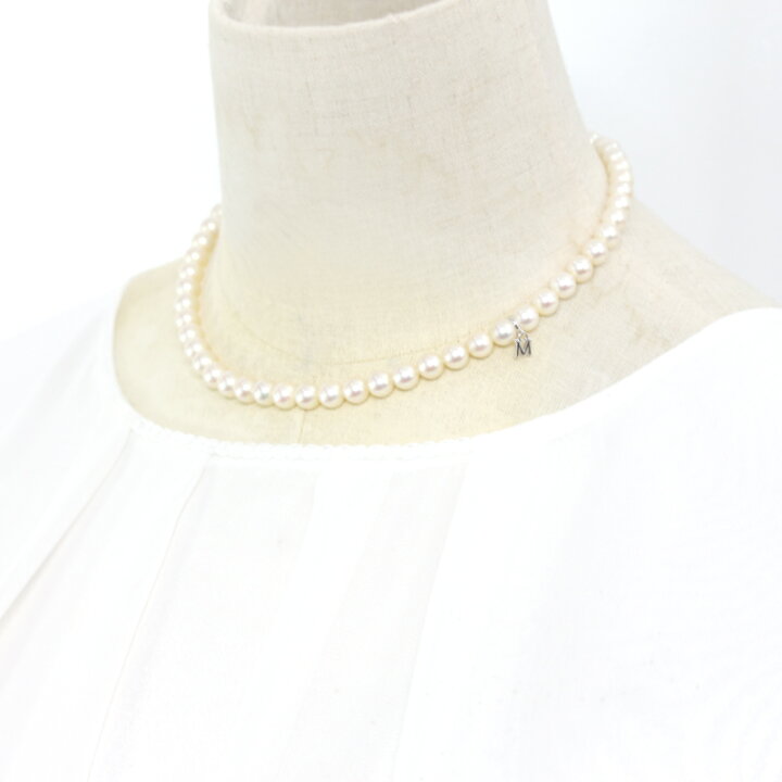 楽天市場】【MIKIMOTO】ミキモト アコヤパール 約7.0mm-6.4mm M 