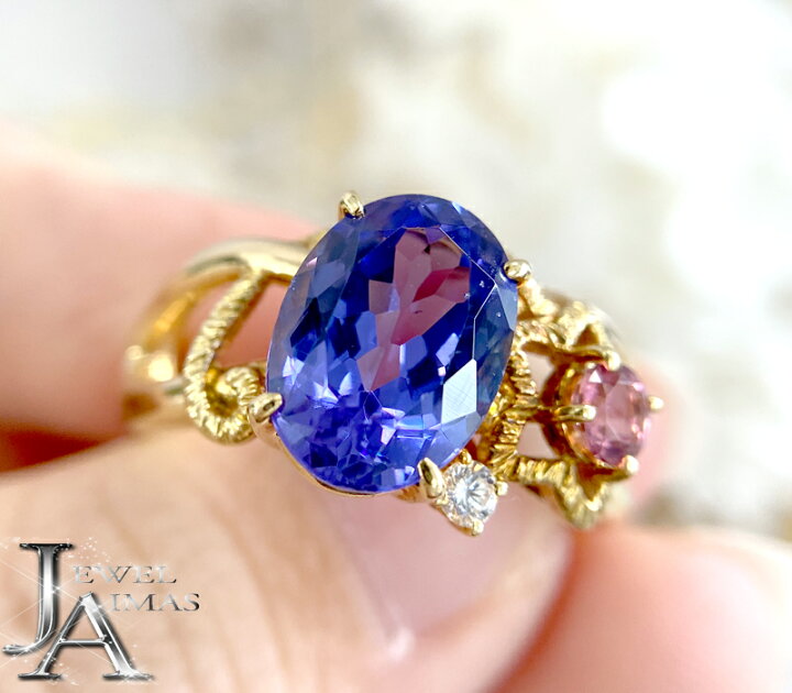 楽天市場】【TASAKI】田崎真珠 タンザナイト 3.77ct ピンクトルマリン  