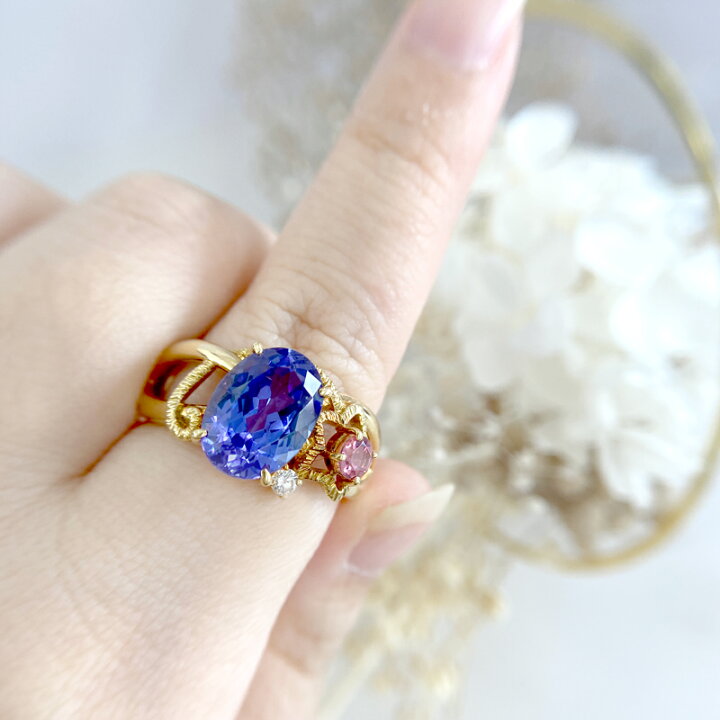 楽天市場】【TASAKI】田崎真珠 タンザナイト 3.77ct ピンクトルマリン  