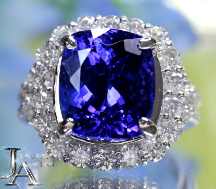 楽天市場】【ｾｰﾙ】タンザナイト 8.88ct リング 11号 PT900 プラチナ  