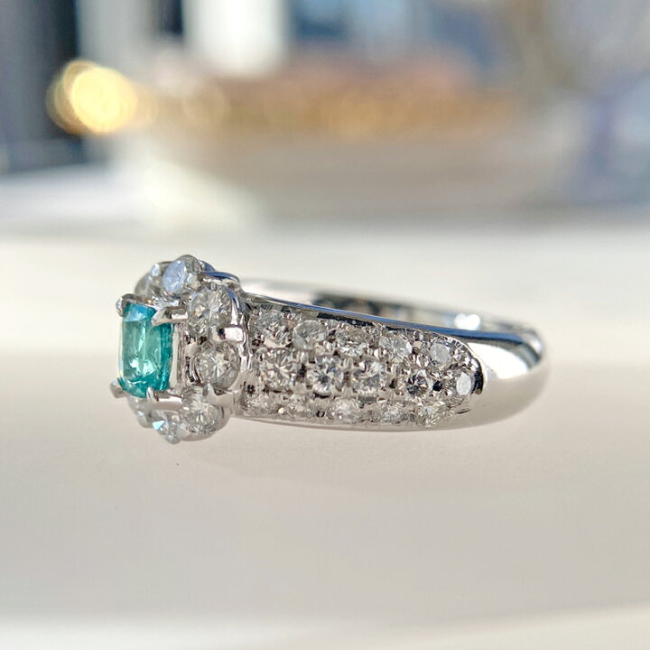 楽天市場】ブラジル産パライバトルマリン 0.25ct ダイヤモンド 1ct 