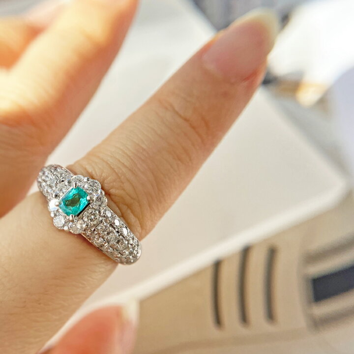 楽天市場】ブラジル産パライバトルマリン 0.25ct ダイヤモンド 1ct 