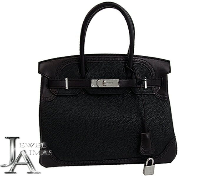 楽天市場】【HERMES】エルメス バーキン30 ギリーズ ハンド トート  