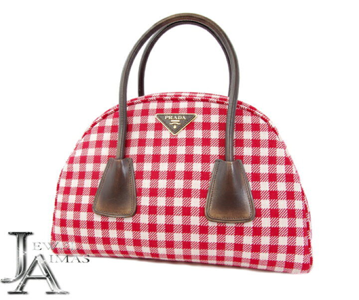 楽天市場】【価格破壊特価】【PRADA】プラダ チェック ジャガード 