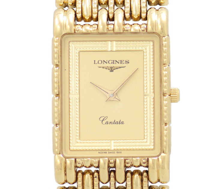 楽天市場】【LONGINES】ロンジン Cantata カンタータ ゴールド 文字盤 