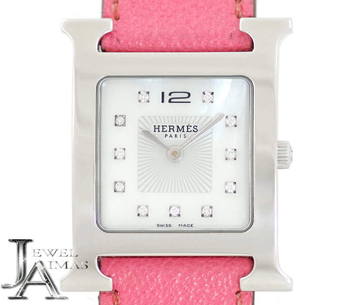楽天市場】【HERMES】エルメス Hウォッチ HH1.510e 11Pダイヤモンド 