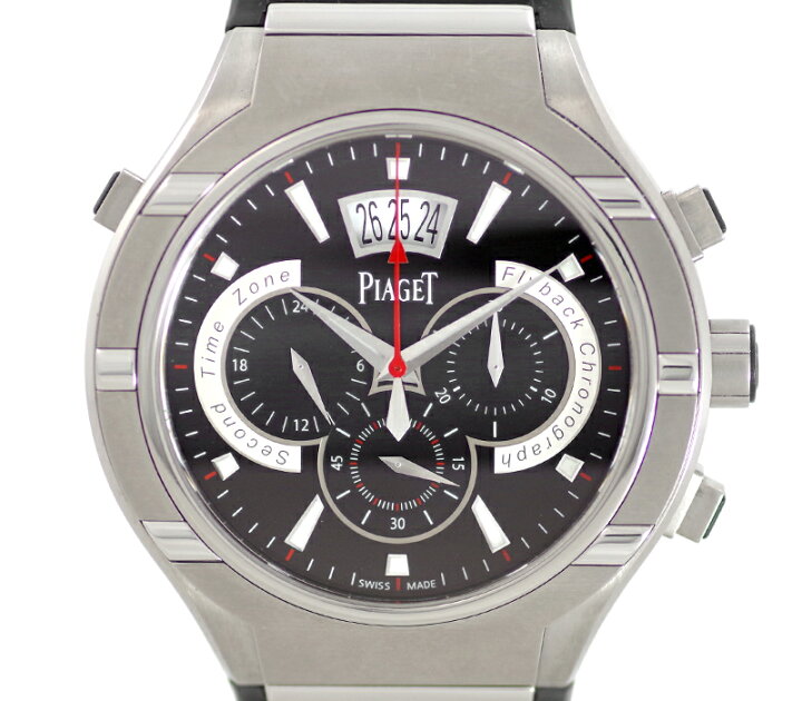 楽天市場】【PIAGET】ピアジェ ポロ 45 FortyFive クロノグラフ 