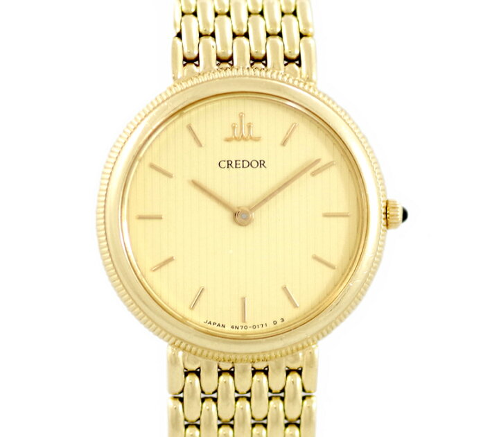 楽天市場】【SEIKO】セイコー クレドール 4N70-0161 金無垢 ゴールド 