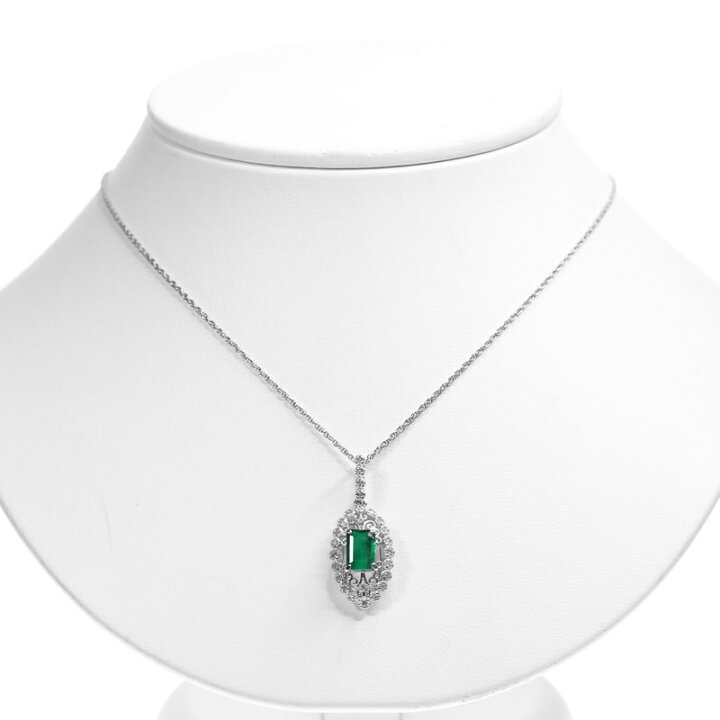 楽天市場】ザンビア産エメラルド 1.64ct ダイヤモンド 0.26ct 