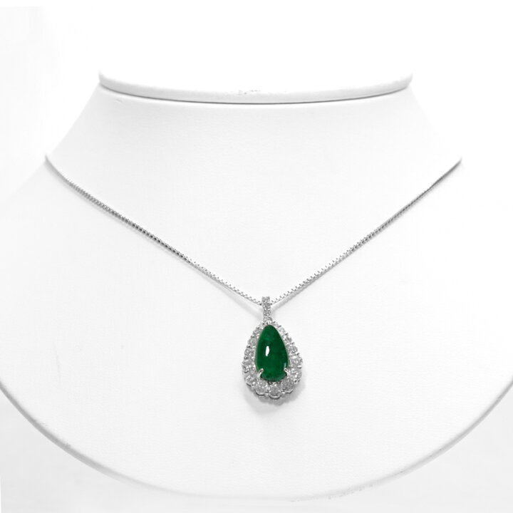 楽天市場】エメラルド 6.2ct ネックレス PT900/PT850 プラチナ 