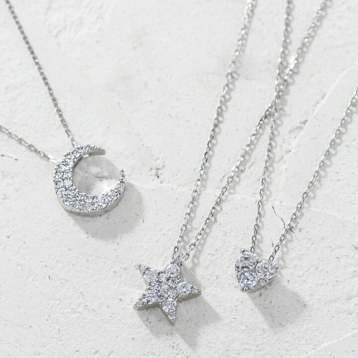 楽天市場】【JaMais】ダイヤモンド 0.3ct ネックレス PT850/PT900 
