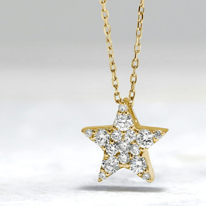 楽天市場】【JaMais】ダイヤモンド 0.3ct ネックレス K18YG 18金  