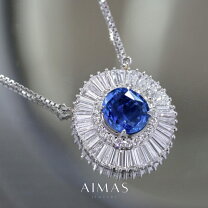 楽天市場】サファイア（カラット数3.0ct ～）（ネックレス・ペンダント 