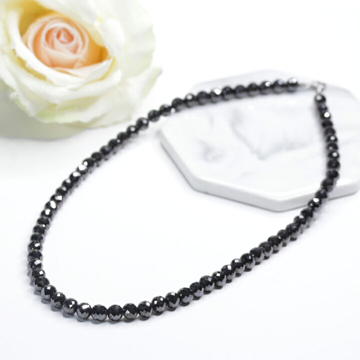 楽天市場】【ｾｰﾙ】ブラックダイヤモンド 150ct ネックレス K18WG 