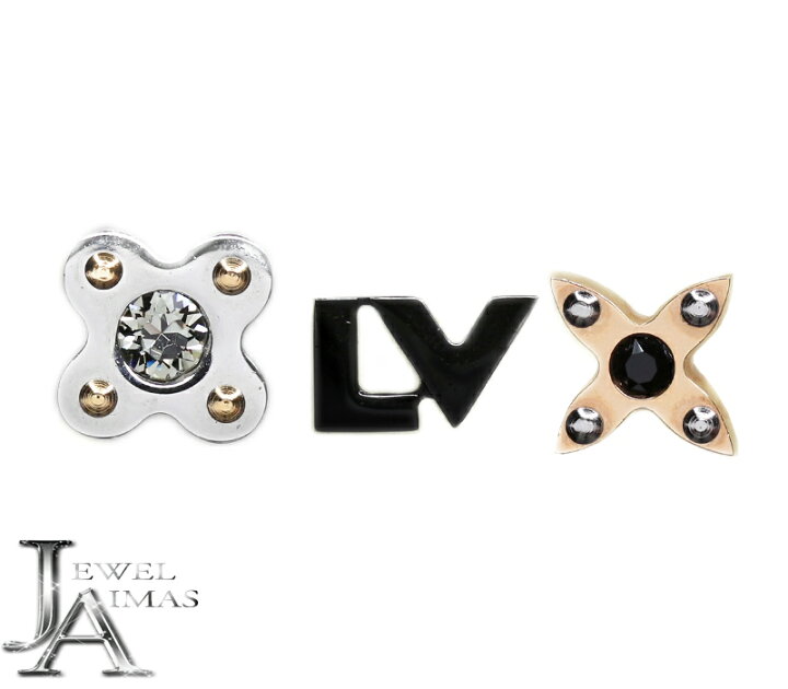 楽天市場】【LOUIS VUITTON】ルイヴィトン ピアス ブックル  