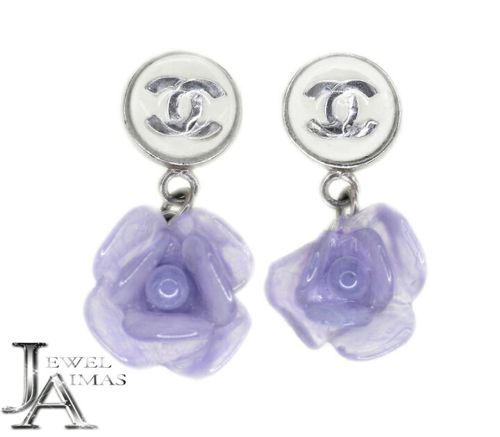 楽天市場】【CHANEL】シャネル カメリア ローズ 花 フラワー ピアス 