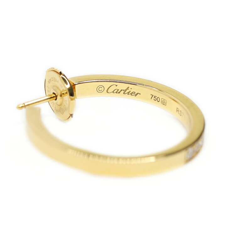 楽天市場】【Cartier】 カルティエ クラシック フープ ダイヤモンド  