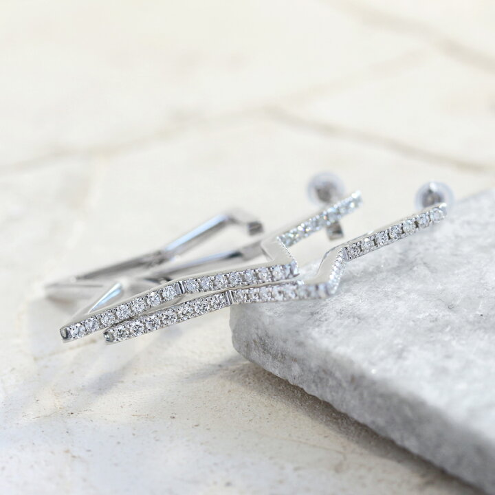 楽天市場】【JaMais】ダイヤモンド 0.58ct/0.58ct ピアス SV925 