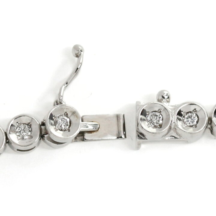 楽天市場】ダイヤモンド 2ct ブレスレット PT850 プラチナ フル  
