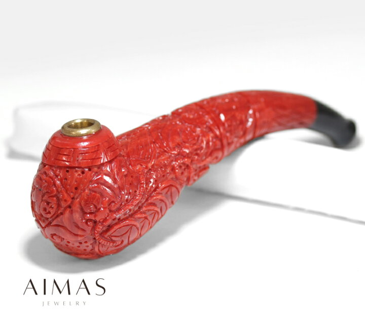 楽天市場】赤珊瑚 総重量111g 彫刻珊瑚 珊瑚の置物 吉祥紋様 招福 五帝 