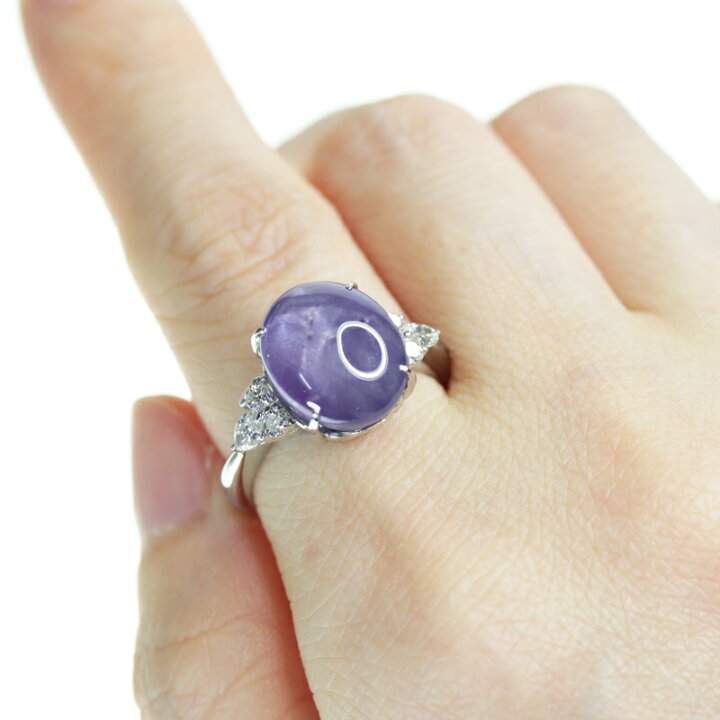 楽天市場】スリランカ産パープルスターサファイア 11.99ct  