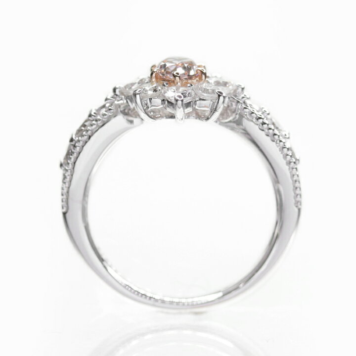 楽天市場】ピンクダイヤモンド 0.339ct (FANCY ORANGY PINK SI2 