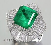 楽天市場】エメラルド リング 中古（サイズ（指輪）14号）（指輪  