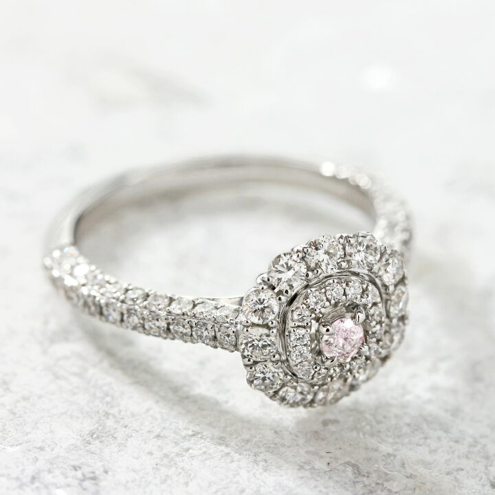 楽天市場】【JaMais】ピンクダイヤモンド 約0.05ct (FANCY LIGHT PINK 