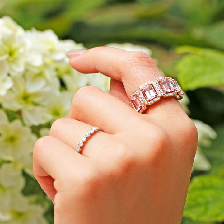 楽天市場】【JaMais】Miroir -ミロワール- モルガナイト 約3.53ct 