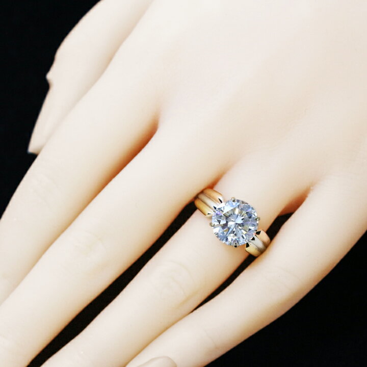 楽天市場】ダイヤモンド 5.009ct (H SI2) ソリティアリング PT900 