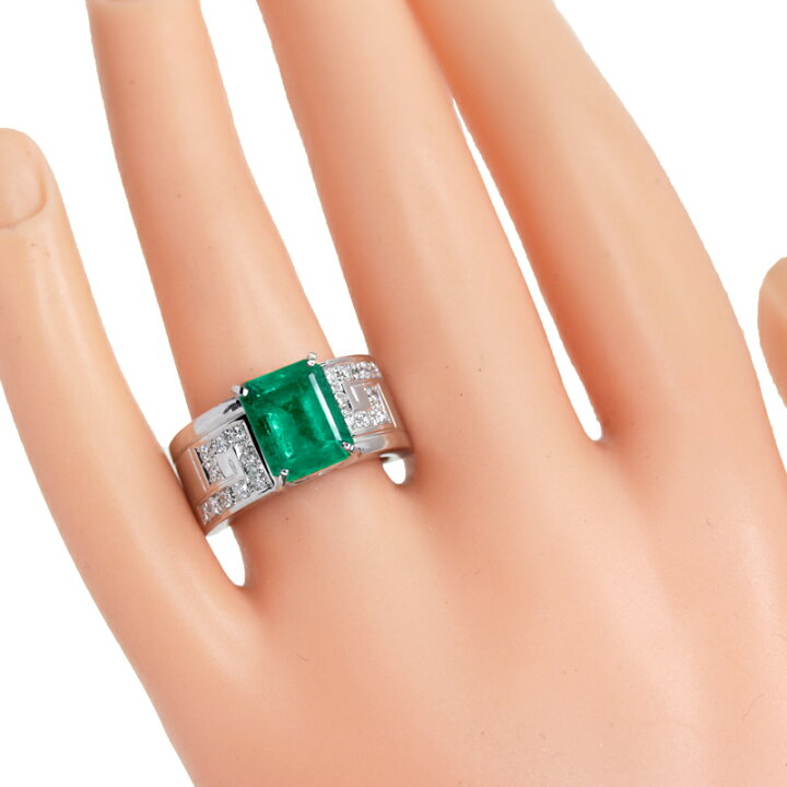 楽天市場】【TASAKI】田崎真珠 タサキ エメラルド 3.5ct リング 15.5号  