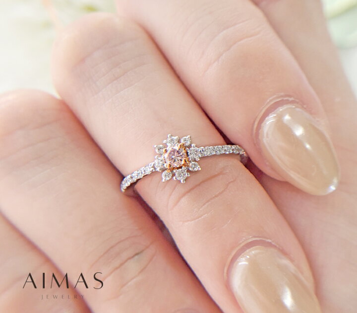 楽天市場】ピンクダイヤモンド 0.12ct （FANCY LIGHT PURPLE PINK SI-2  