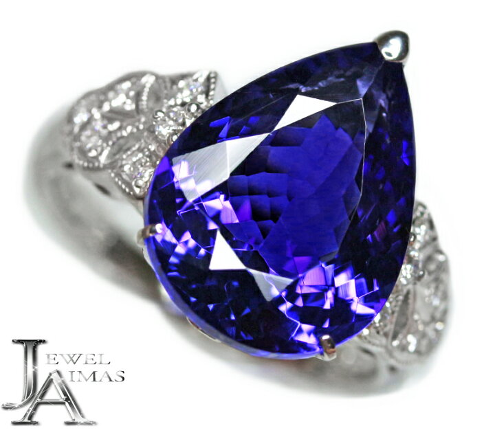 楽天市場】タンザナイト 9.52ct リング 15号 PT900 プラチナ 