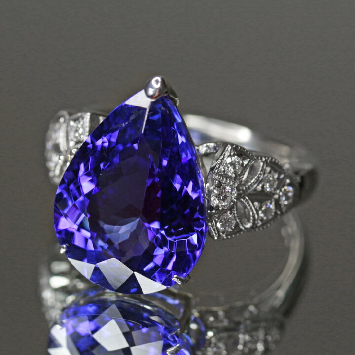 楽天市場】【ｾｰﾙ】タンザナイト 9.52ct リング 15号 PT900 プラチナ  
