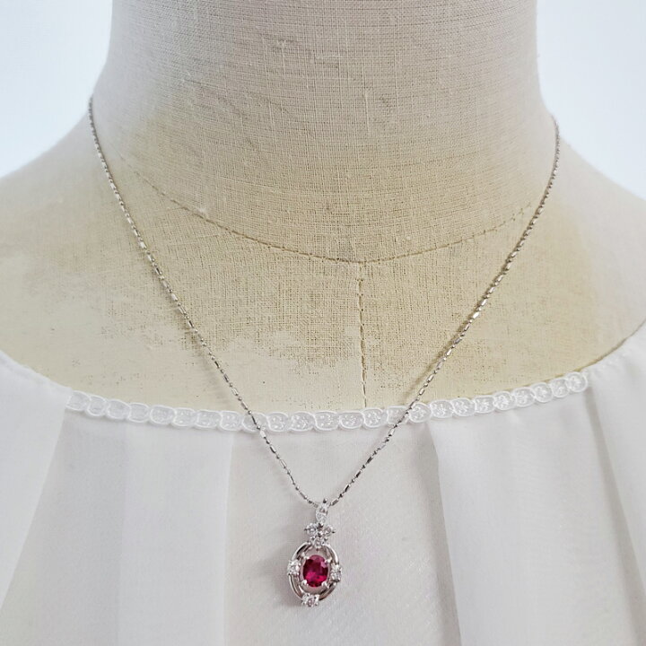 楽天市場】ルビー 0.57ct ダイヤモンド 0.32ct デザイン ルビー  