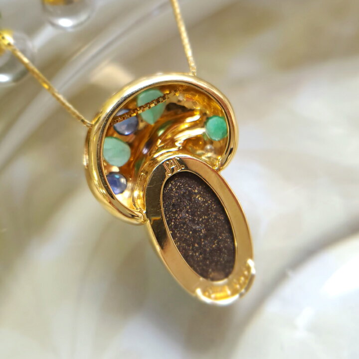 楽天市場】【TASAKI】タサキ ボルダーオパール 約H 18.0mm×W 10.5mm 
