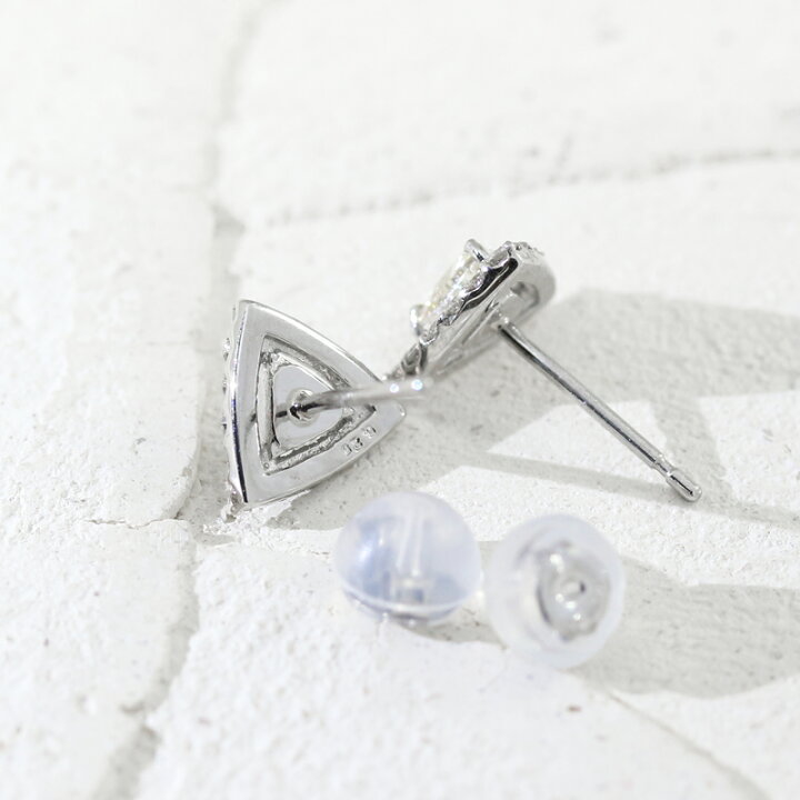 楽天市場】【JaMais】ダイヤモンド 0.25ct/0.25ct ピアス PT900 