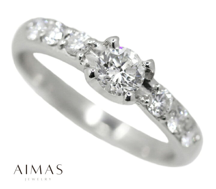 楽天市場】【ｾｰﾙ】ダイヤモンド 0.295ct サイドメレ 0.26ct リング 9号 