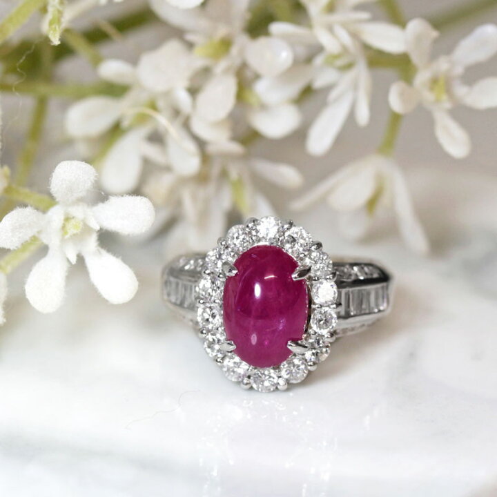 楽天市場】【ｾｰﾙ】ミャンマー（ビルマ）産ルビー 4.31ct リング 10号 