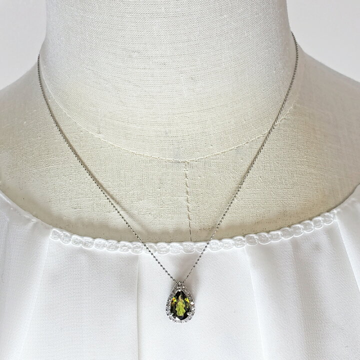 楽天市場】スフェーン 1.8ct ダイヤモンド 0.25ct ペアシェイプ ティア 