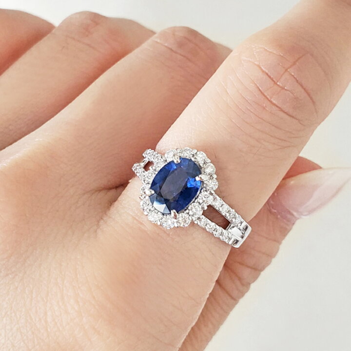 楽天市場】【ｾｰﾙ】ロイヤルブルーサファイア 1.639ct リング 12.5号  