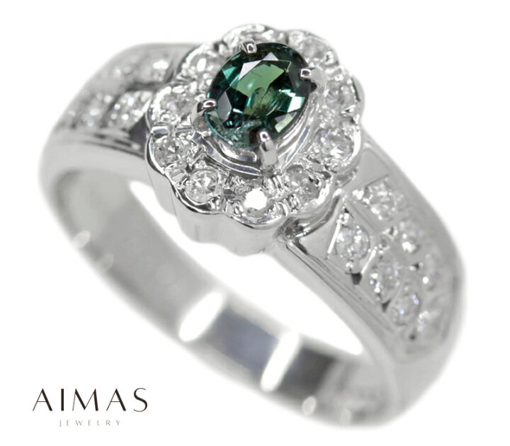 楽天市場】アレキサンドライト 0.45ct リング 11号 PT900 プラチナ 