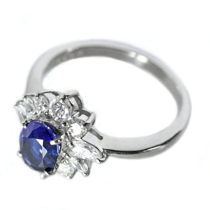 楽天市場】ロイヤルブルーサファイア 1ct ダイヤモンド 0.54ct 